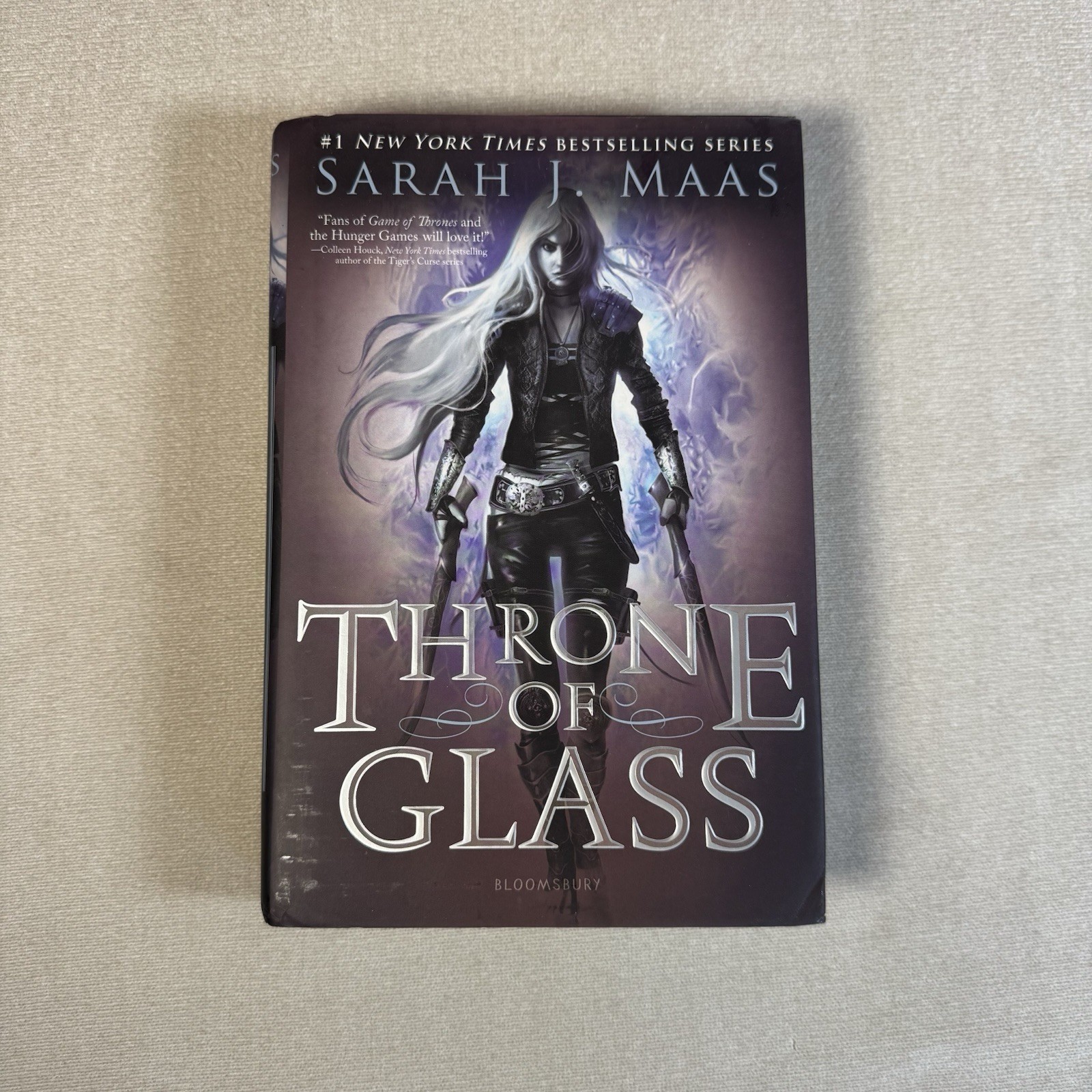 OOP Throne of Glass Sarah J Maas Hardcover First Edition/ 18th Print Original