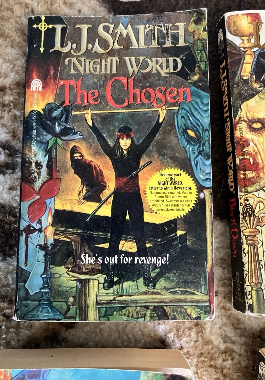 *4 NIGHT WORLD Witchlight & Huntress +++ 1st PRINTS L J Smith YA Horror PB Arch