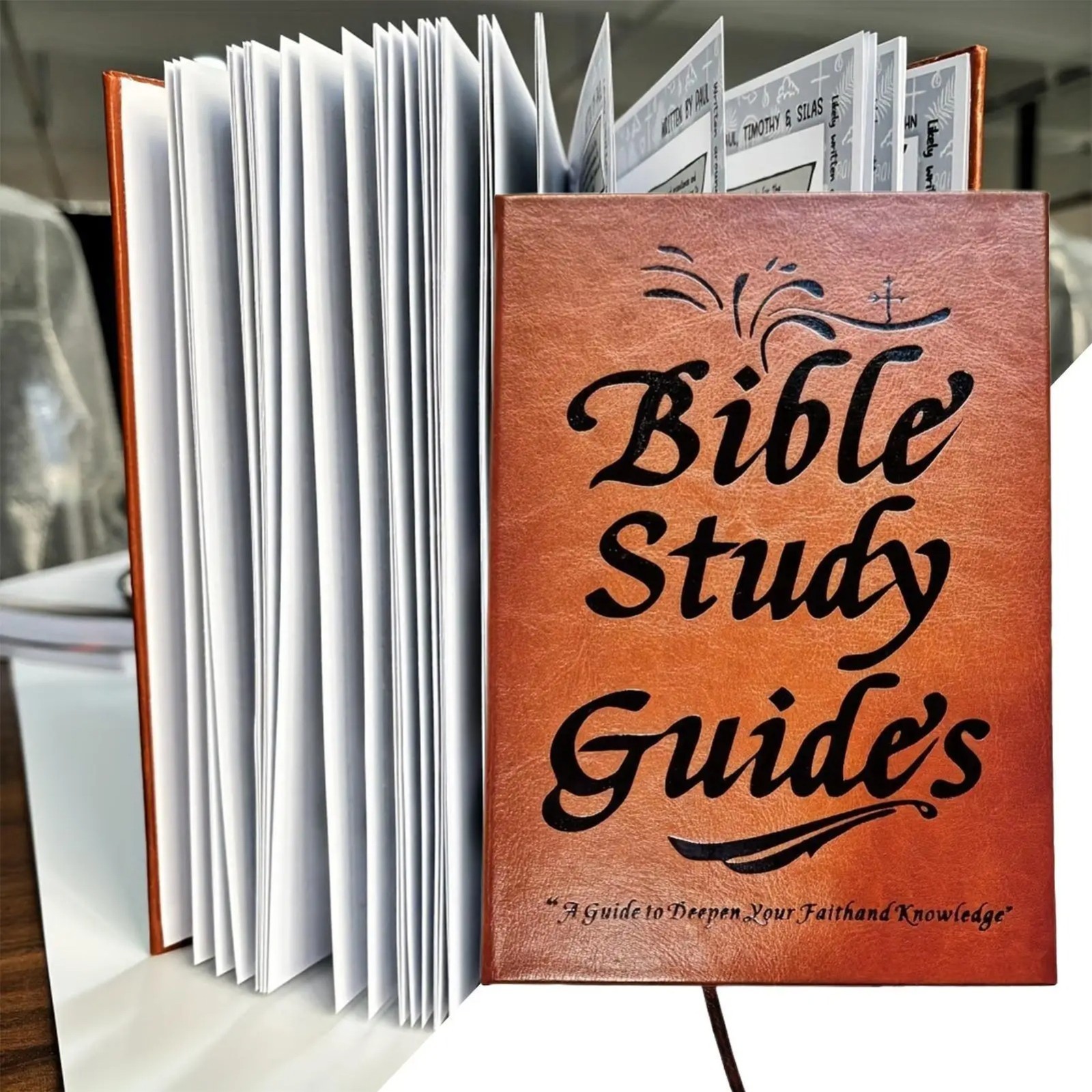 66-Page Bible Study Guide & Devotional Journal Christian Planner