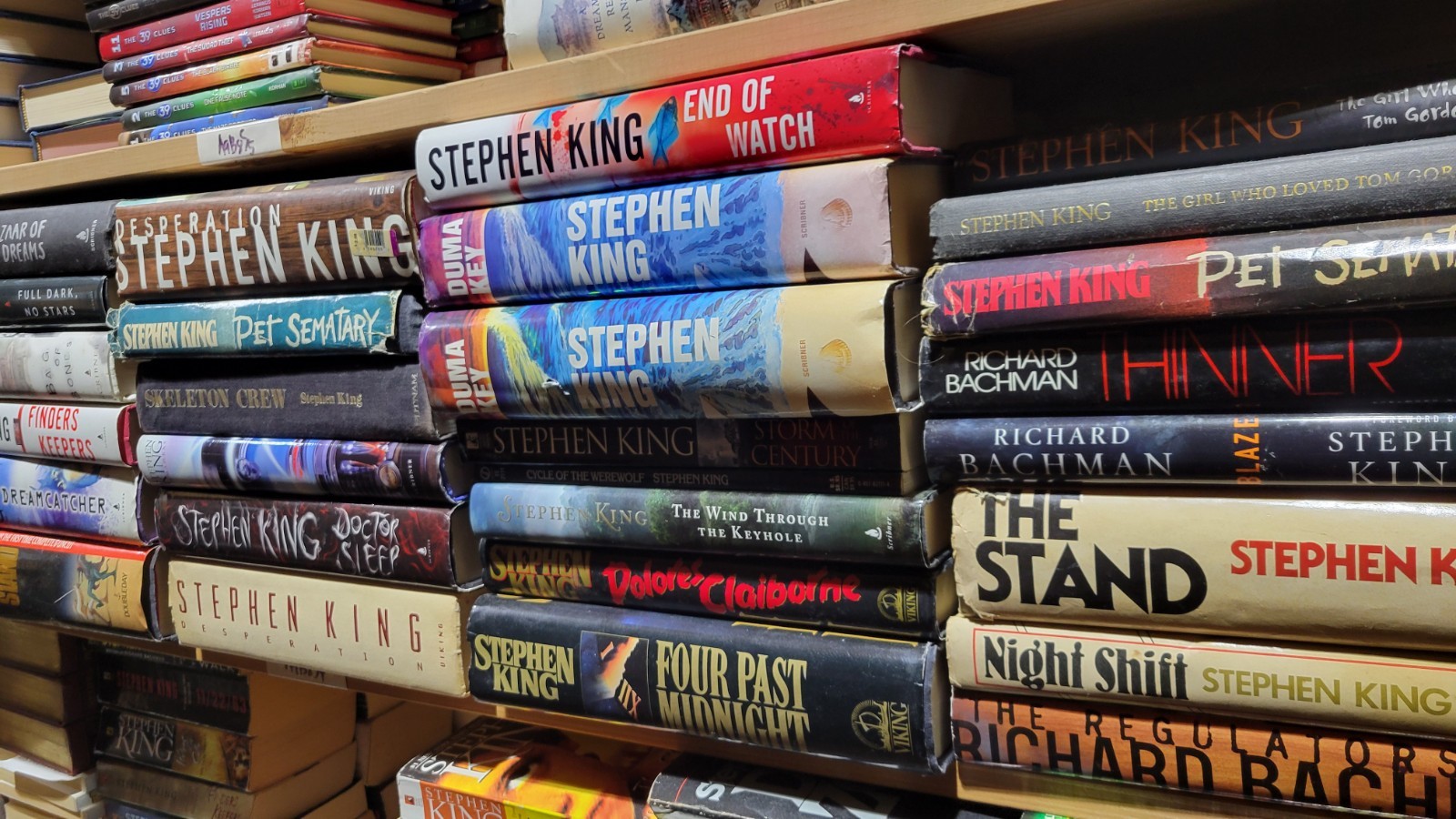 Lot of 8 Stephen King Hardcover Books Random Mix HORROR Free Shipping