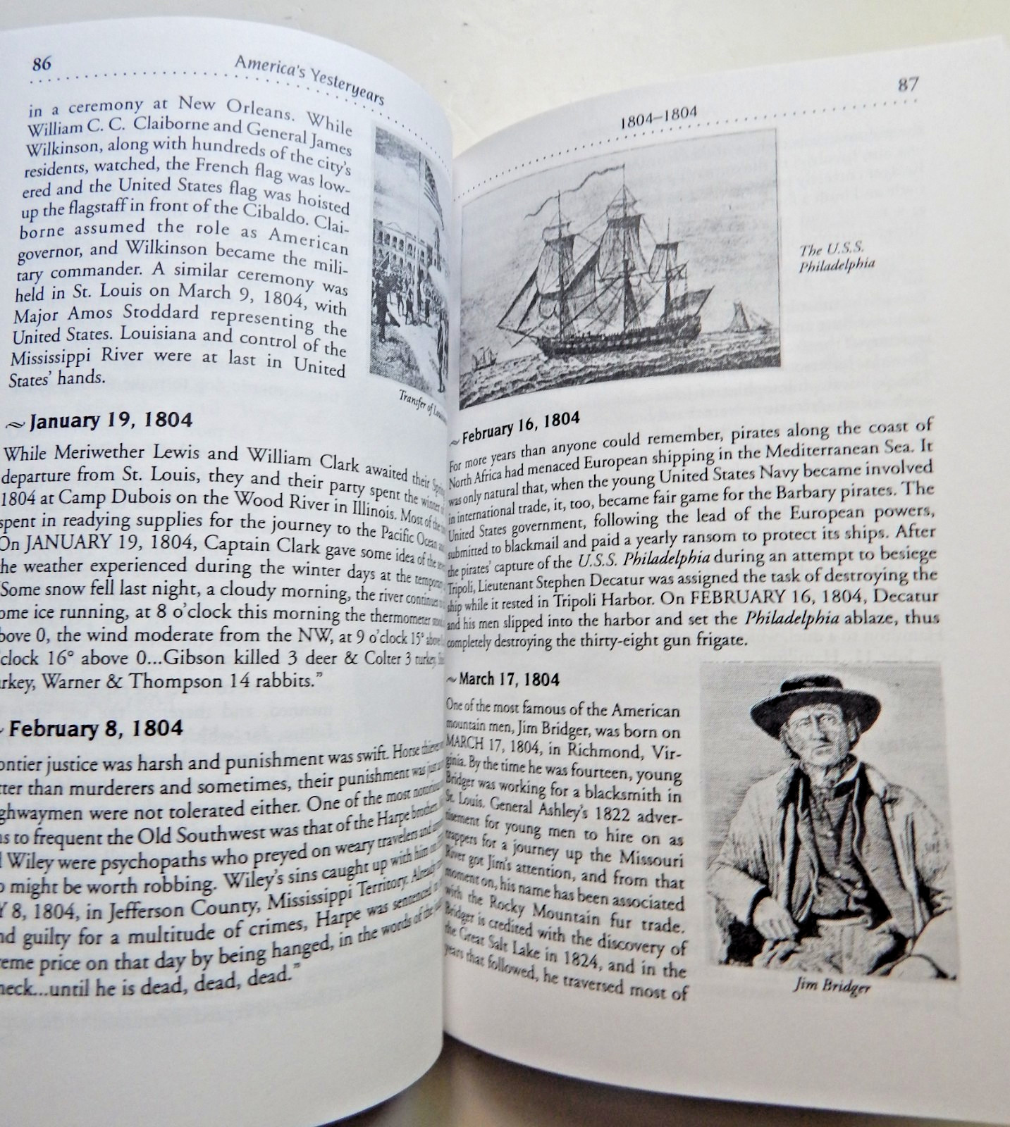 America’s Yesteryears Historic Vignettes Crutchfield US History 1492 – 1860 SC