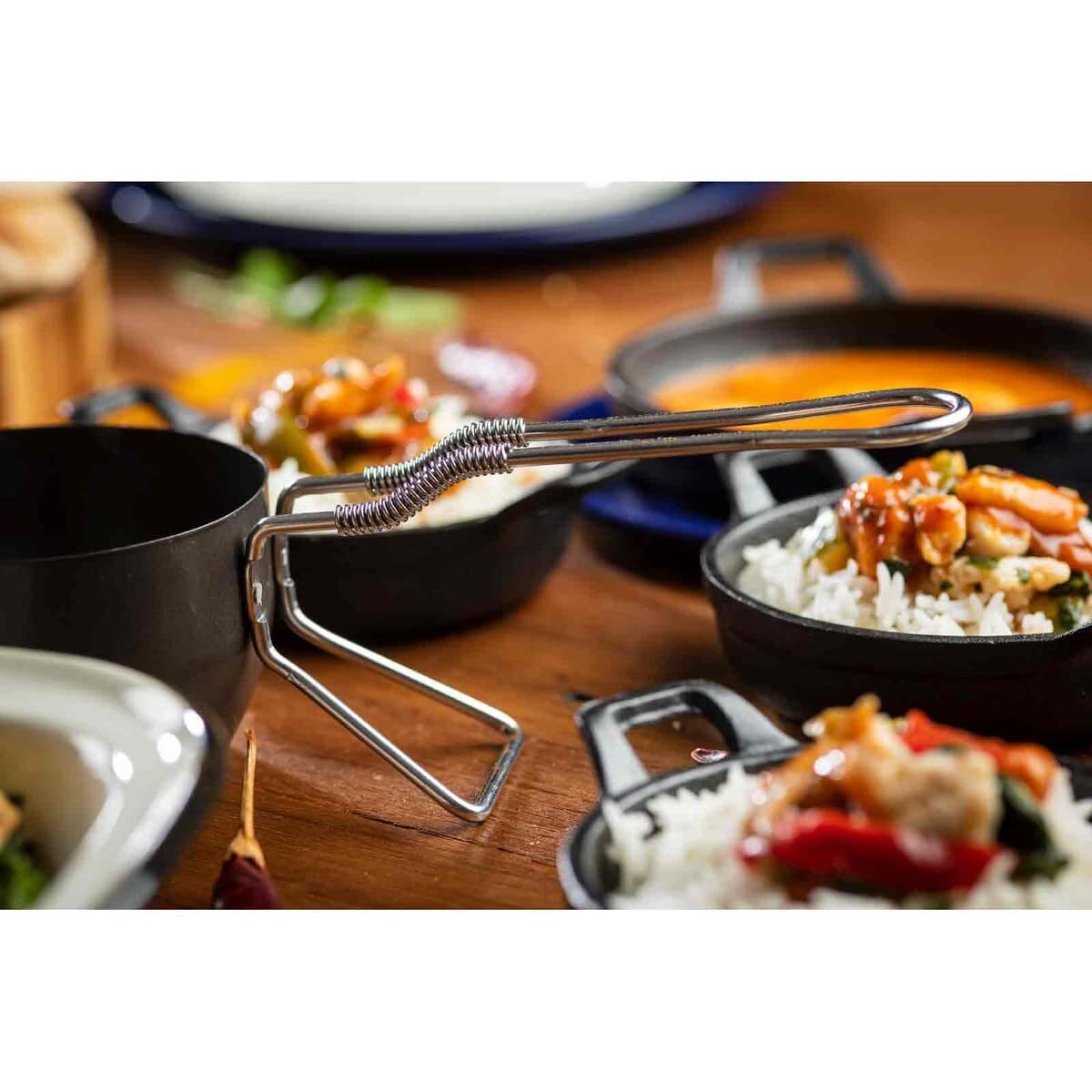 Tablecraft 11069 Tadka Pan, 10-inch Length, 10 oz Capacity, Non-Stick Coated…
