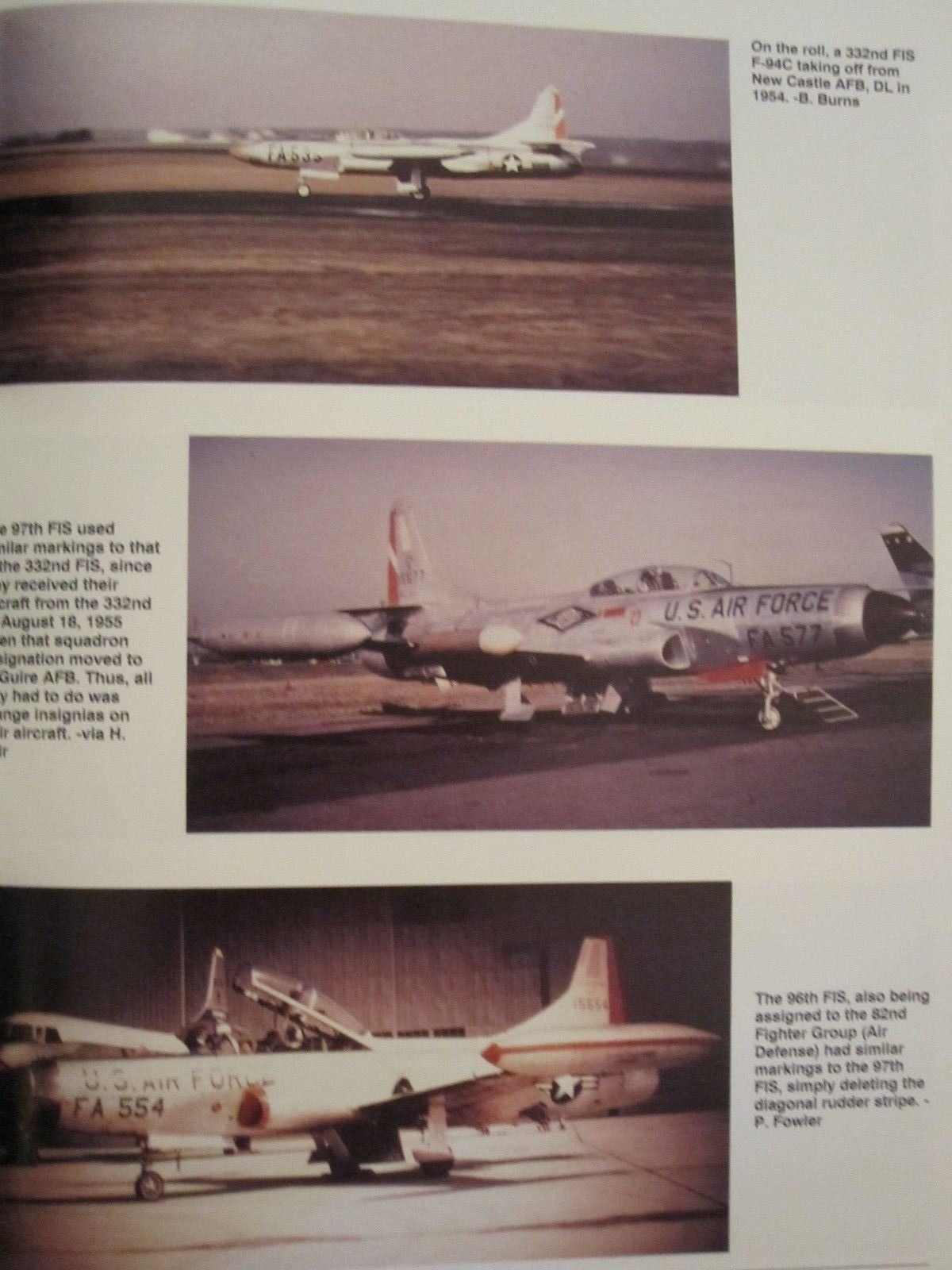 Lockheed F-94 Starfire: A Photo Chronicle – Color Photos, 128 pages