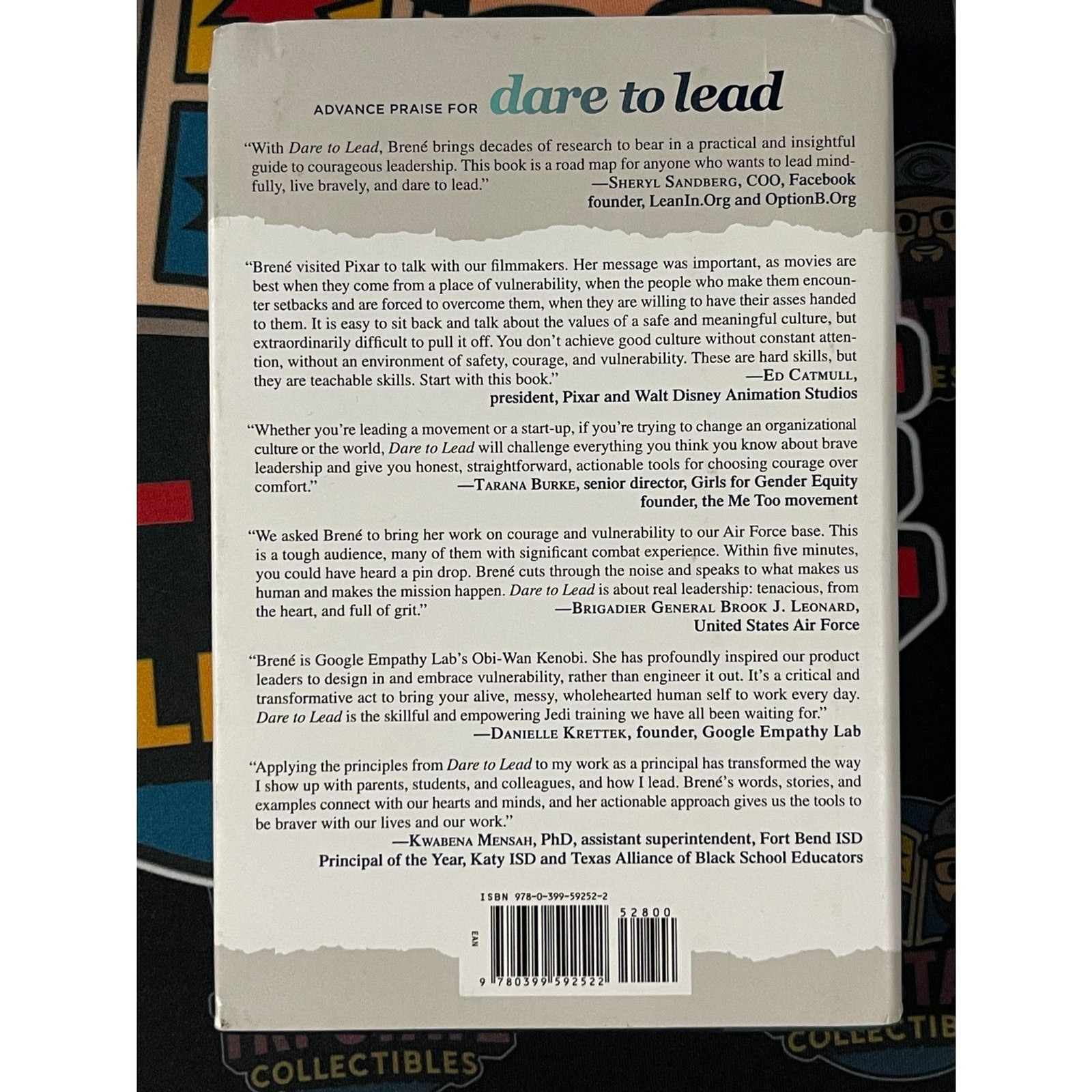 “Dare to Lead: Brave Work. Tough Conversations. Whole Hearts.” by Brene Brown