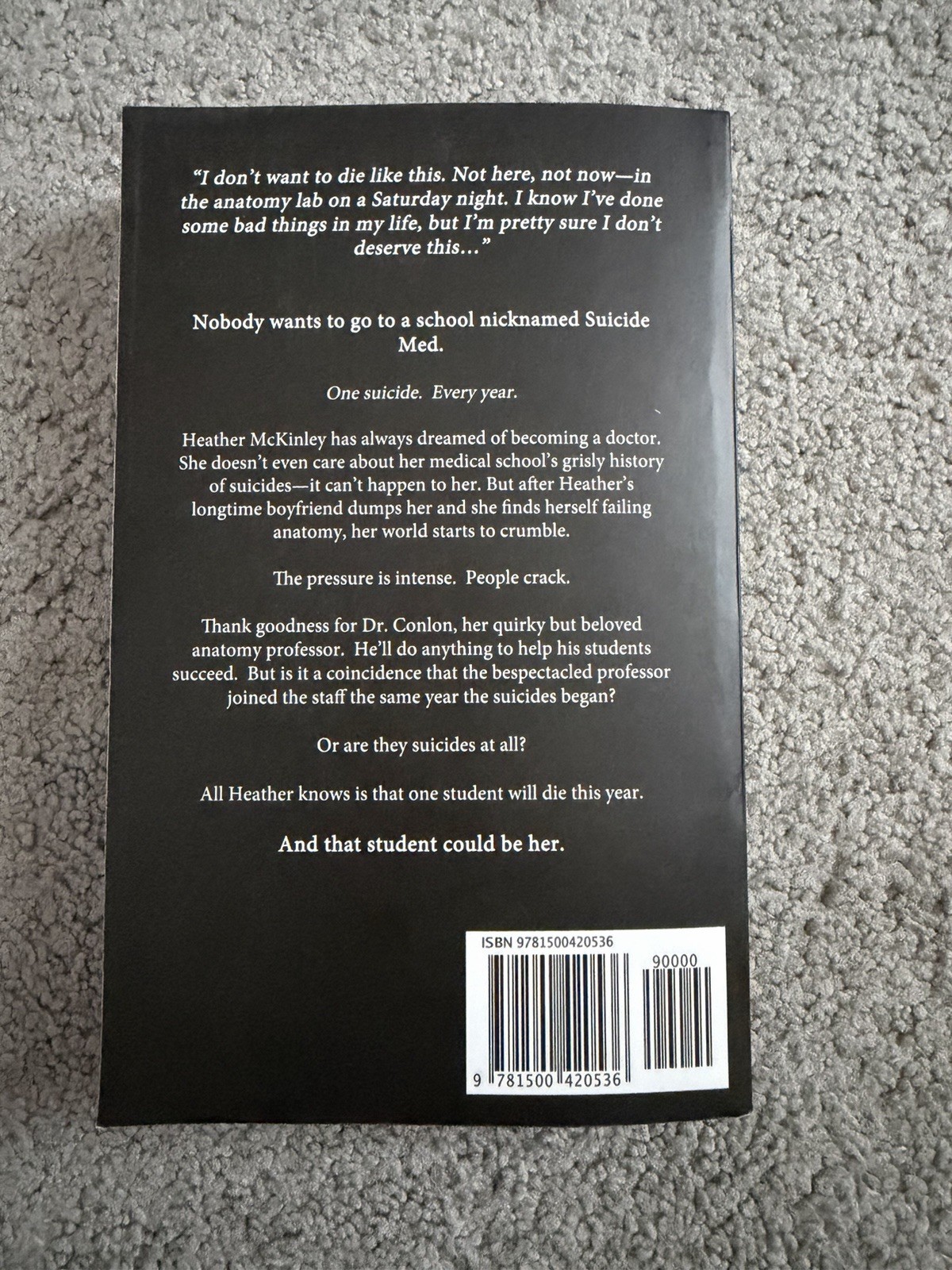 Suicide Med by Freida McFadden – 2014 OUT OF PRINT RARE OOP