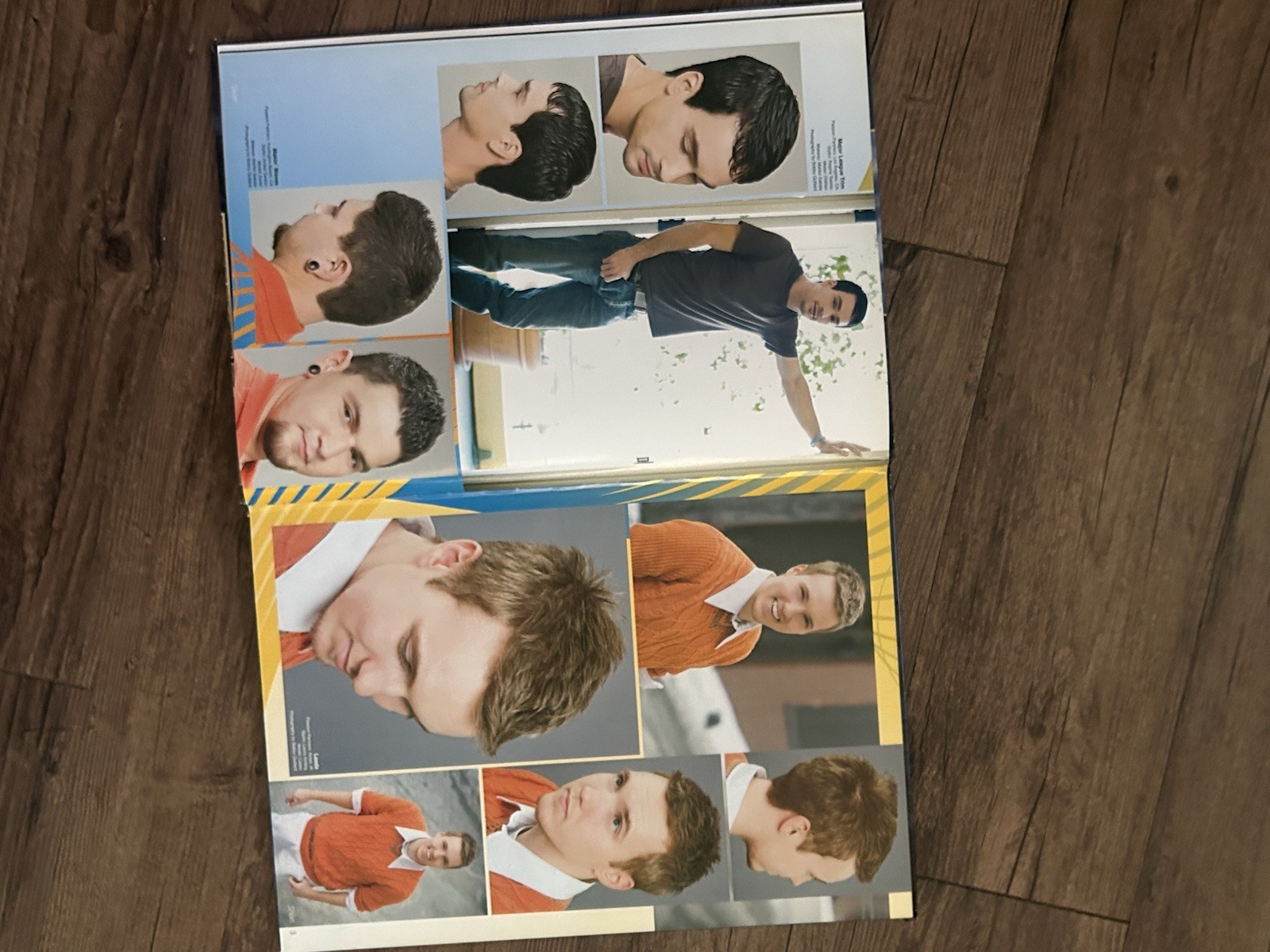 Y2K Hair Salon Books 2000s Passion Men’s Book and Men’s Look Hairstyles Vol 10