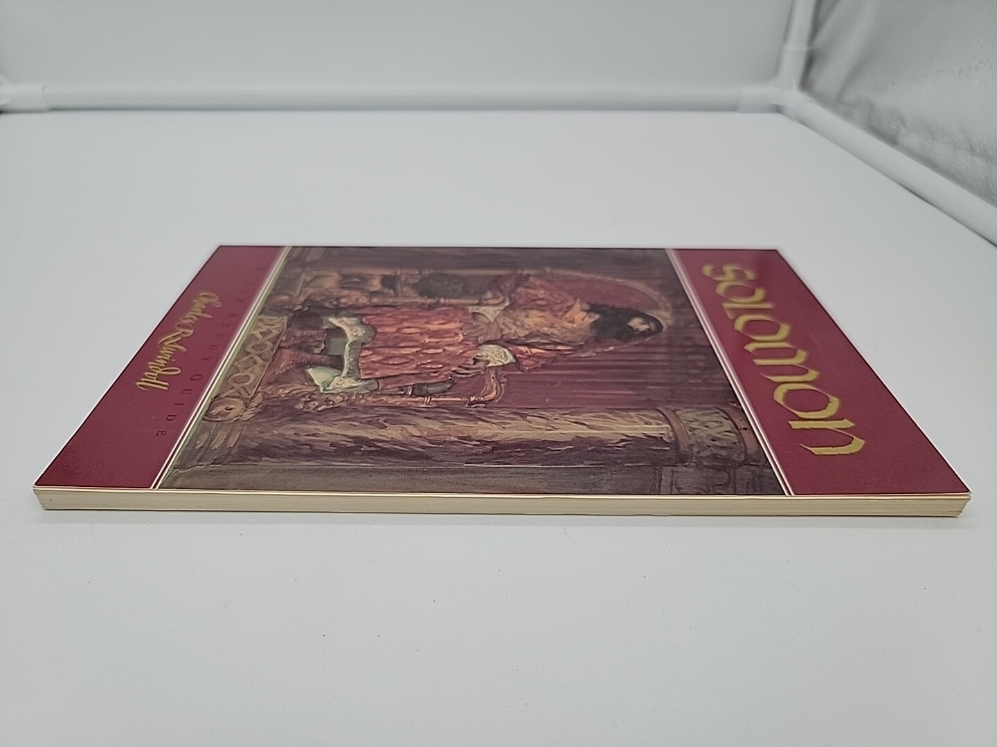 Solomon Bible Study Guide By Charles R. Swindoll NOS 1986 Religion Scriptures