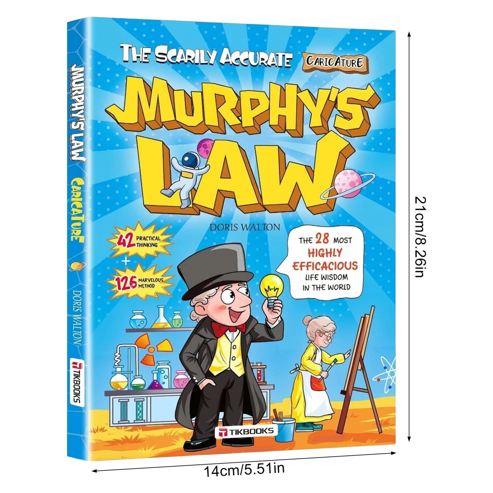 Murphy’s Law Learning Book for Kids 8-12 Paperback Illustrated 128 Pages