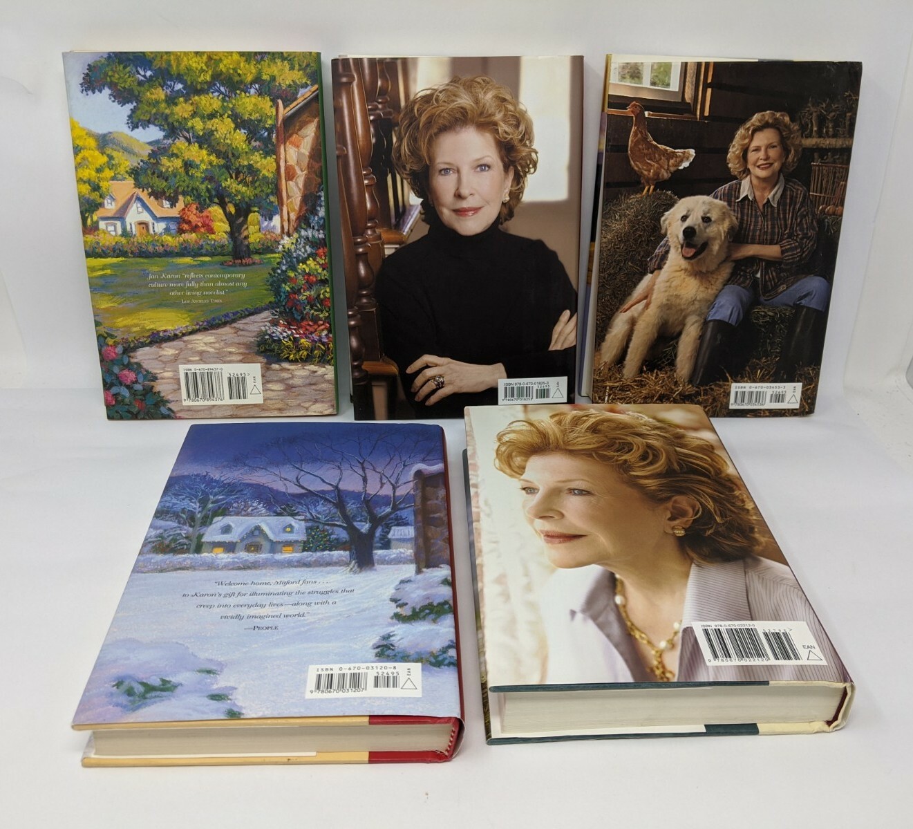Jan Karon Books 10 in Lot 5 Hardcover 5 Paperback Mitford Series