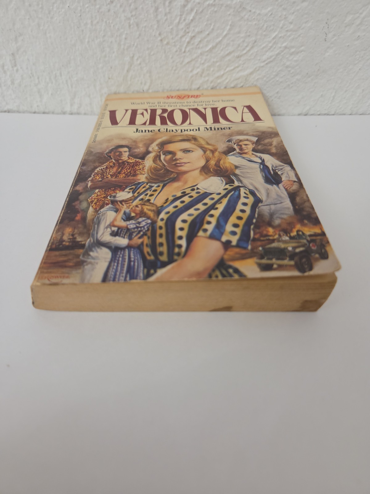 Veronica (Sunfire No. 18) by Jane Claypool Miner Paperback 1st Printing