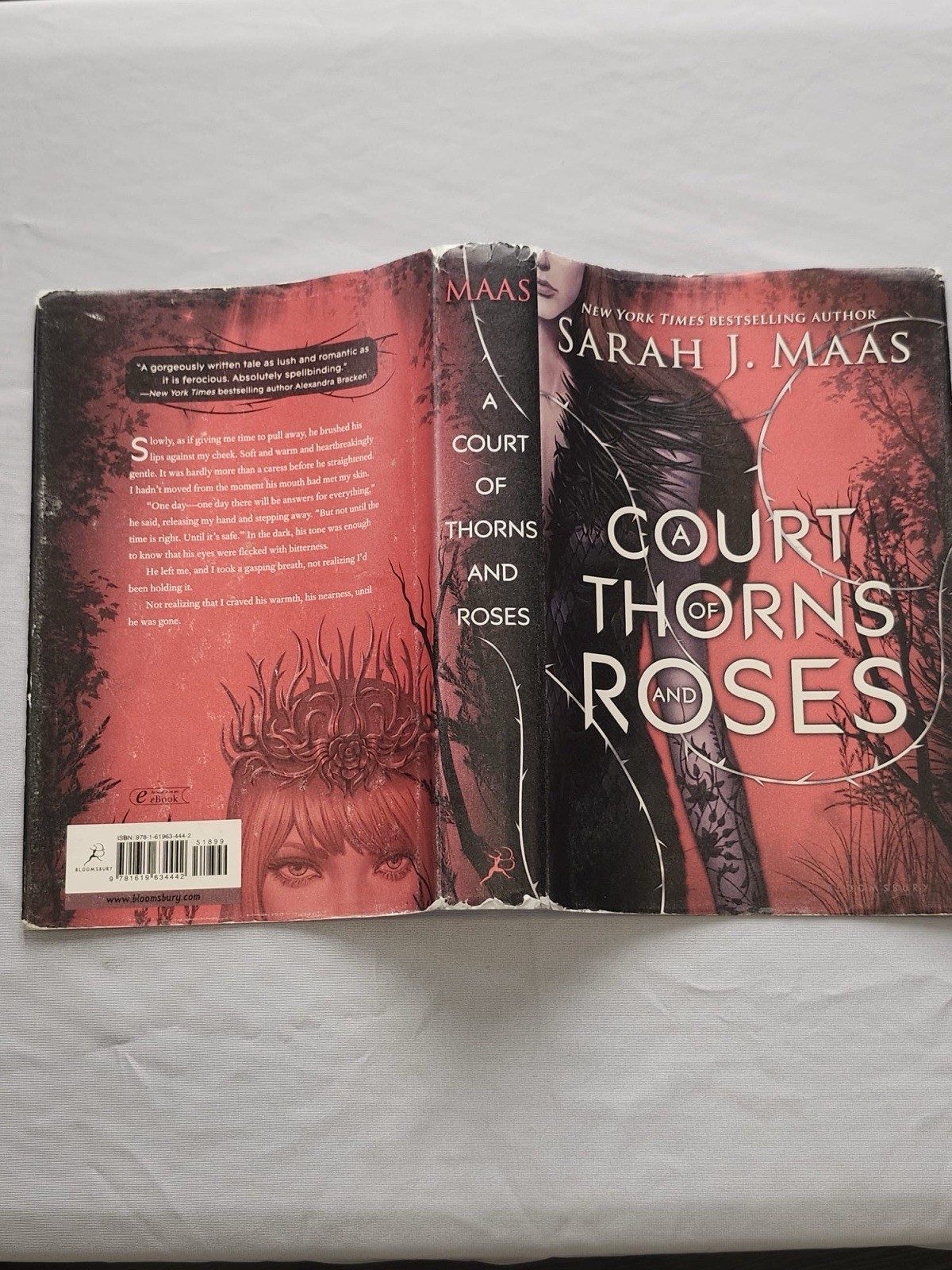 A Court of Thorns and Roses by Sarah J Maas First Edition 2015 Hardcover
