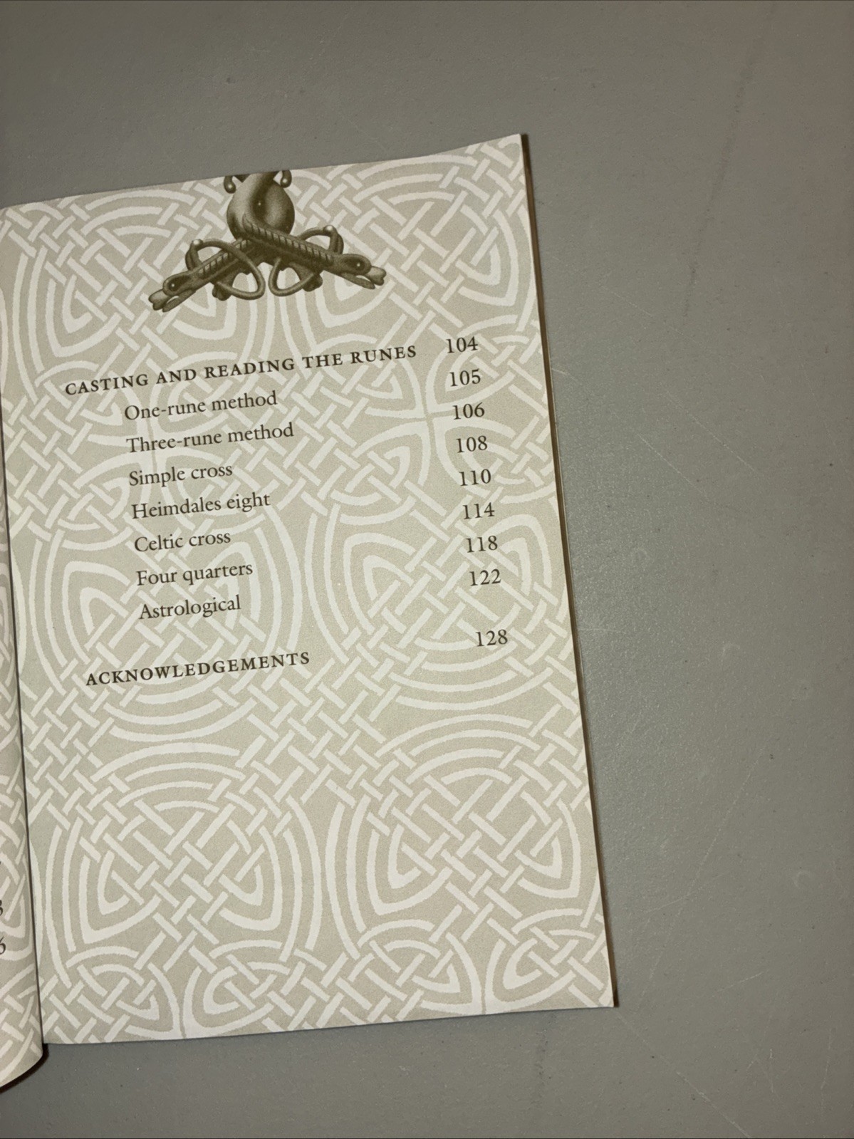 The Runes Book” by Horik Svensson Paperback 128 Pages