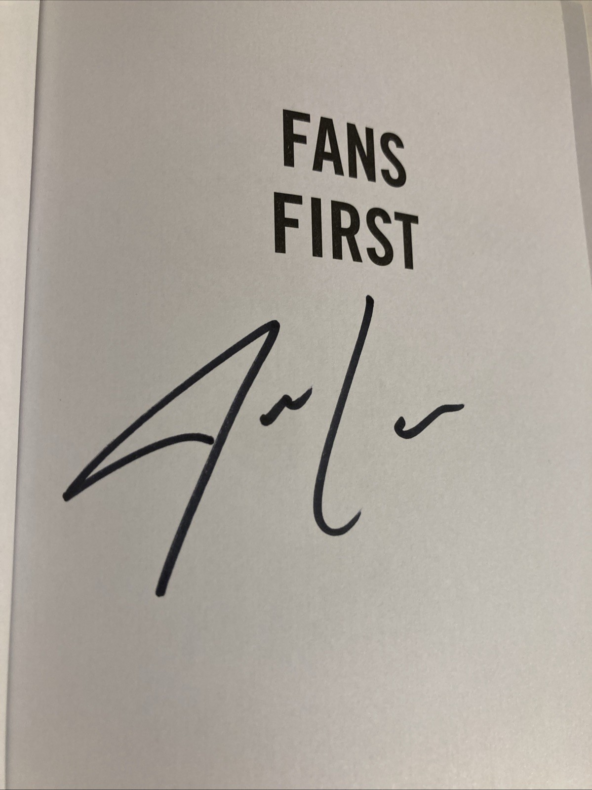 Fans First Paperback Book SIGNED By Jesse Cole Savannah Bananas Story Lioncrest