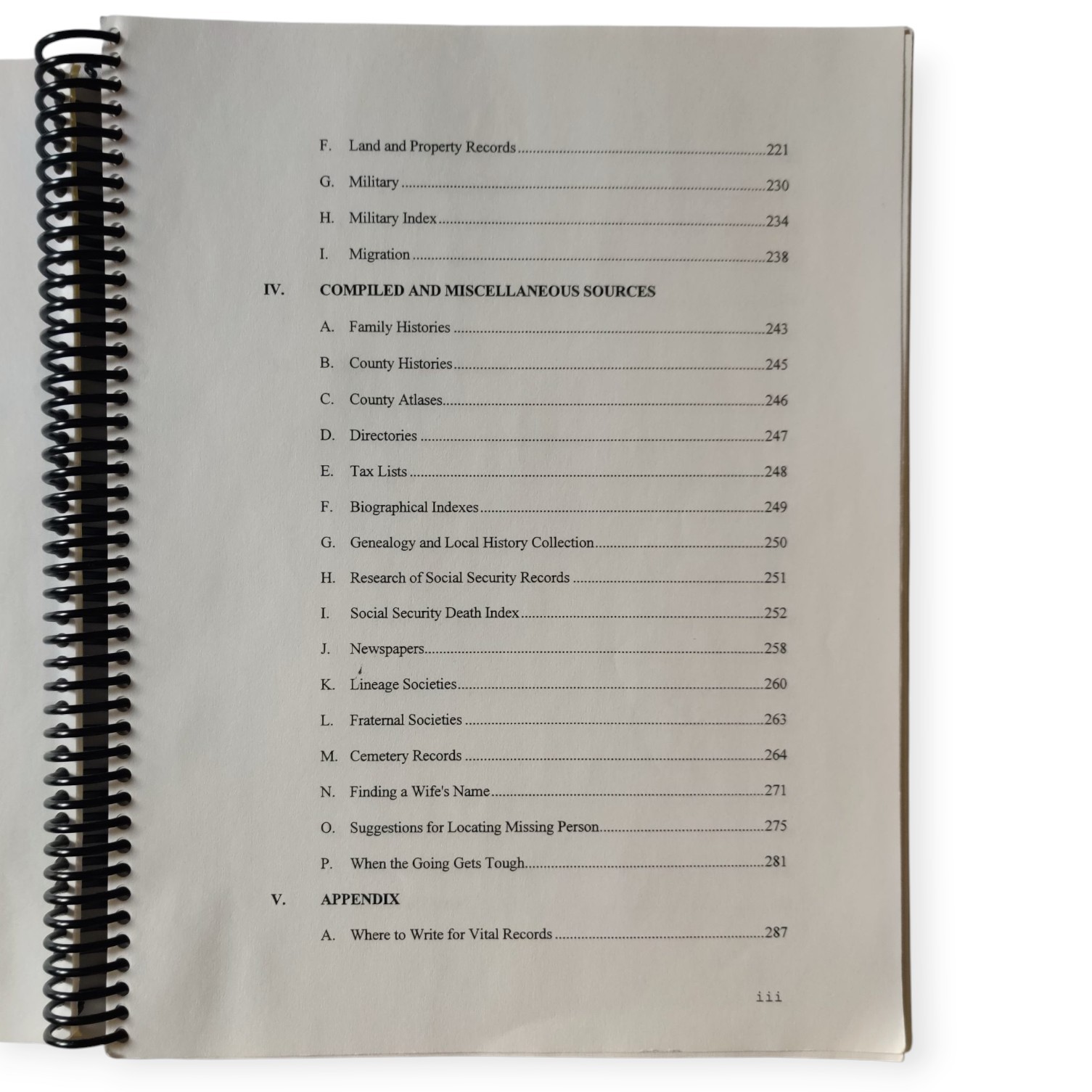 United States Genealogy Research Syllabus Elderhostel BYU