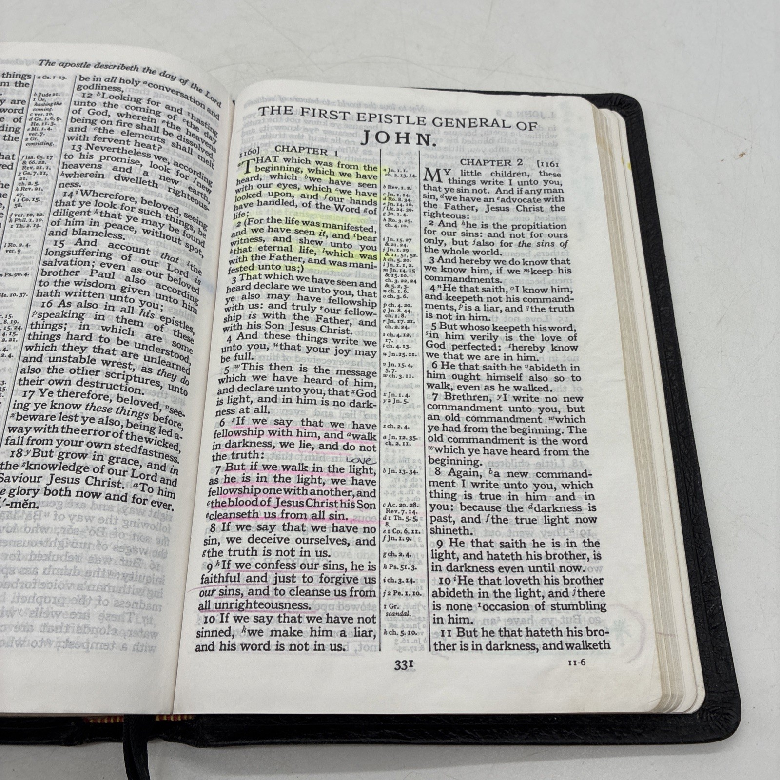 KJV Rhema Study Bible Kenneth Hagin Calfskin Leather King James Red Letter 1985