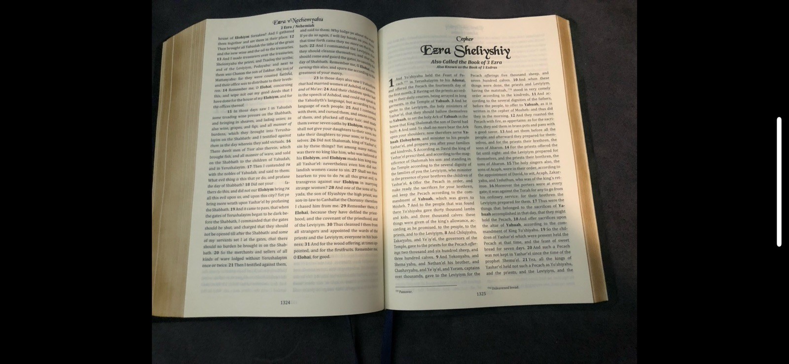 cepher bible english Black Leather Apocrypha Deuterocanonical With Book Of Enoch