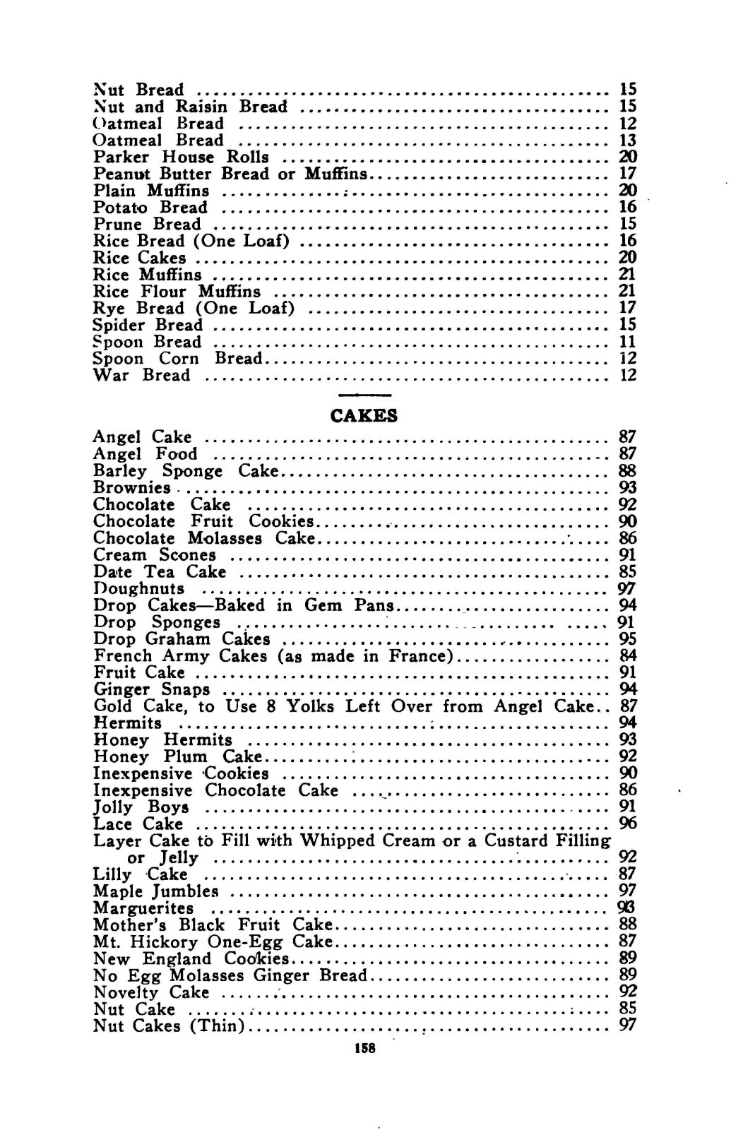 1918 Twentieth Century Club War Time Cook Book 161 Pages