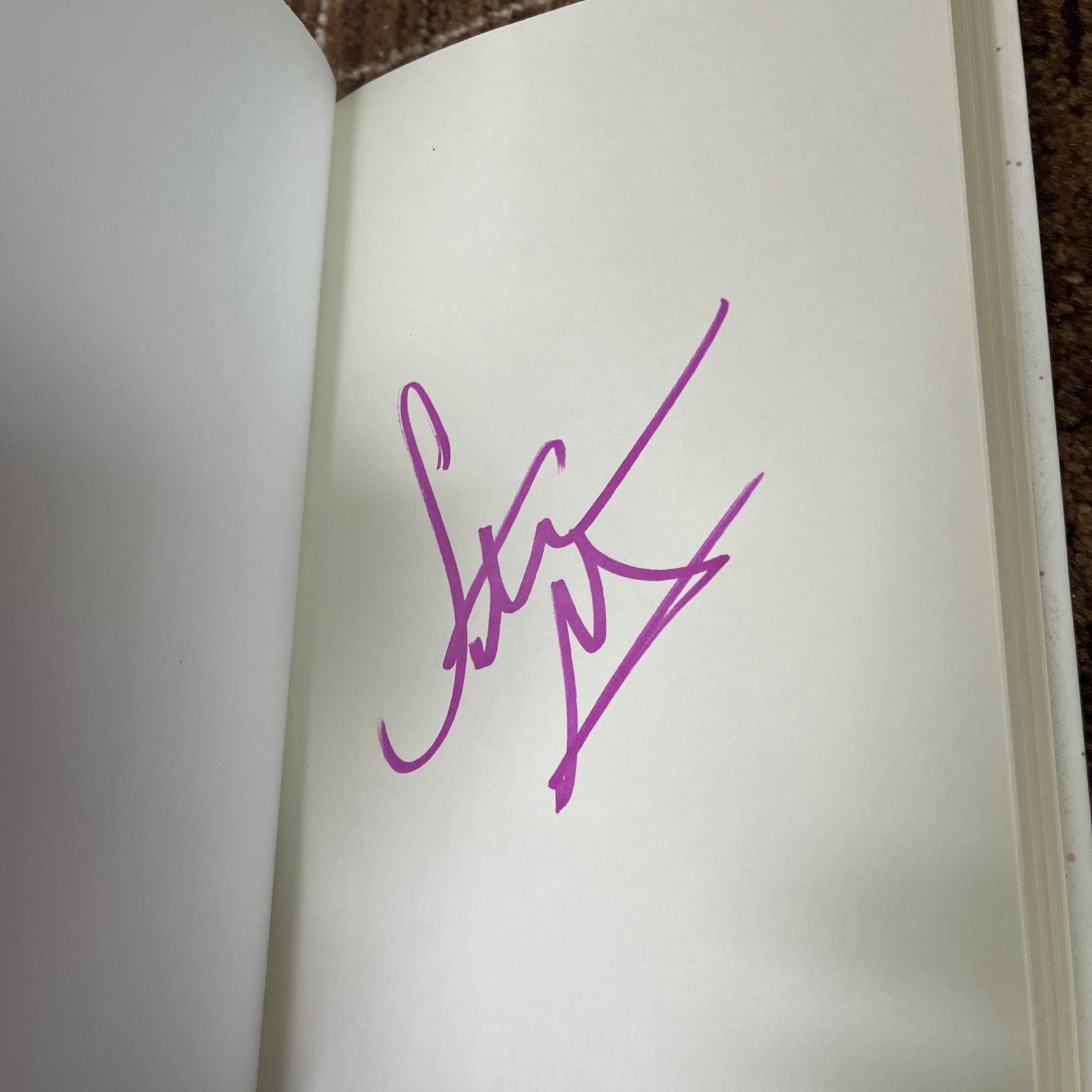 Signed Once Upon A Broken Heart Stephanie Garber 1st Owlcrate Exclusive Edition