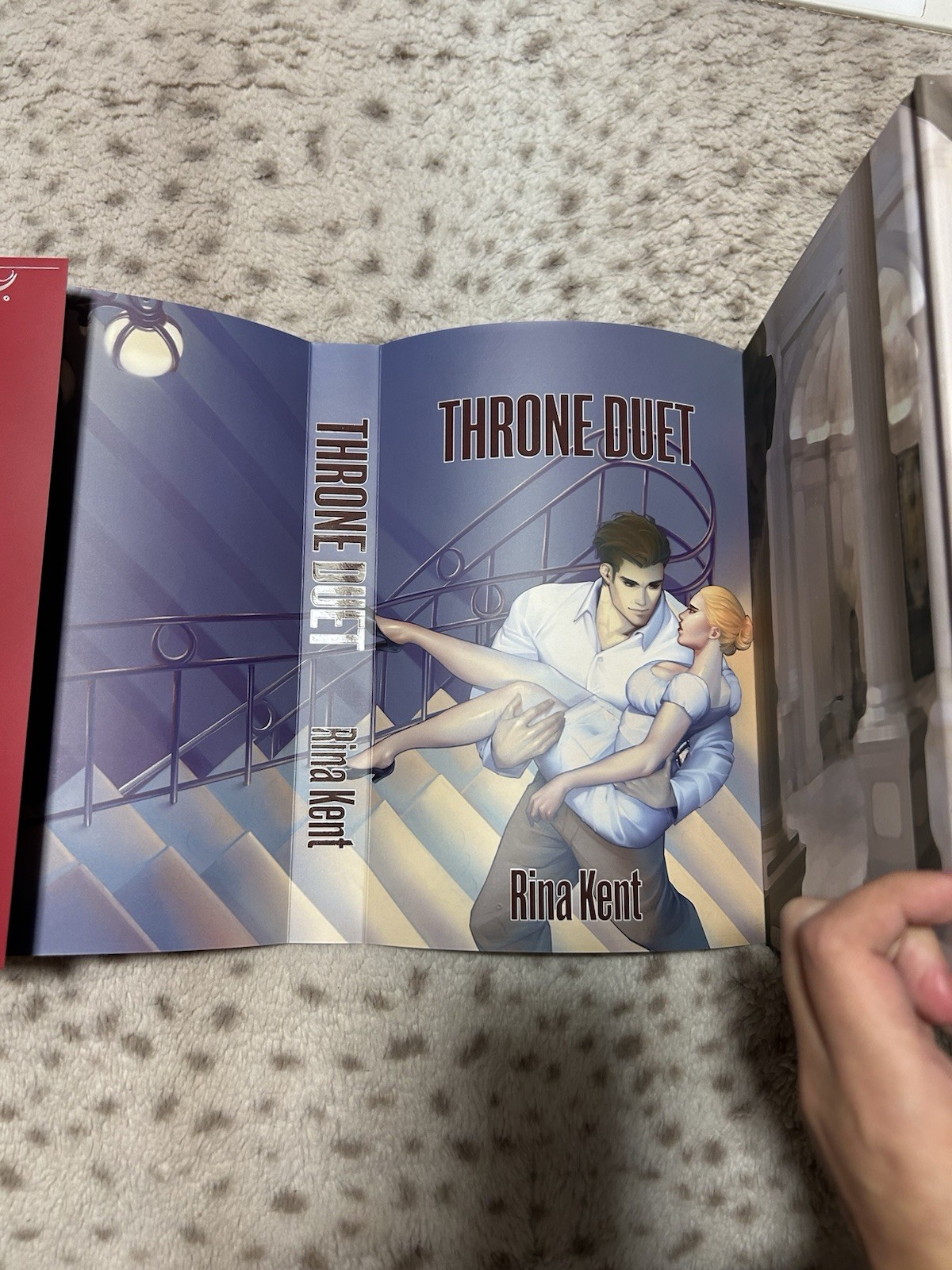 Books For Days Throne Duet by Rina Kent W/overlays