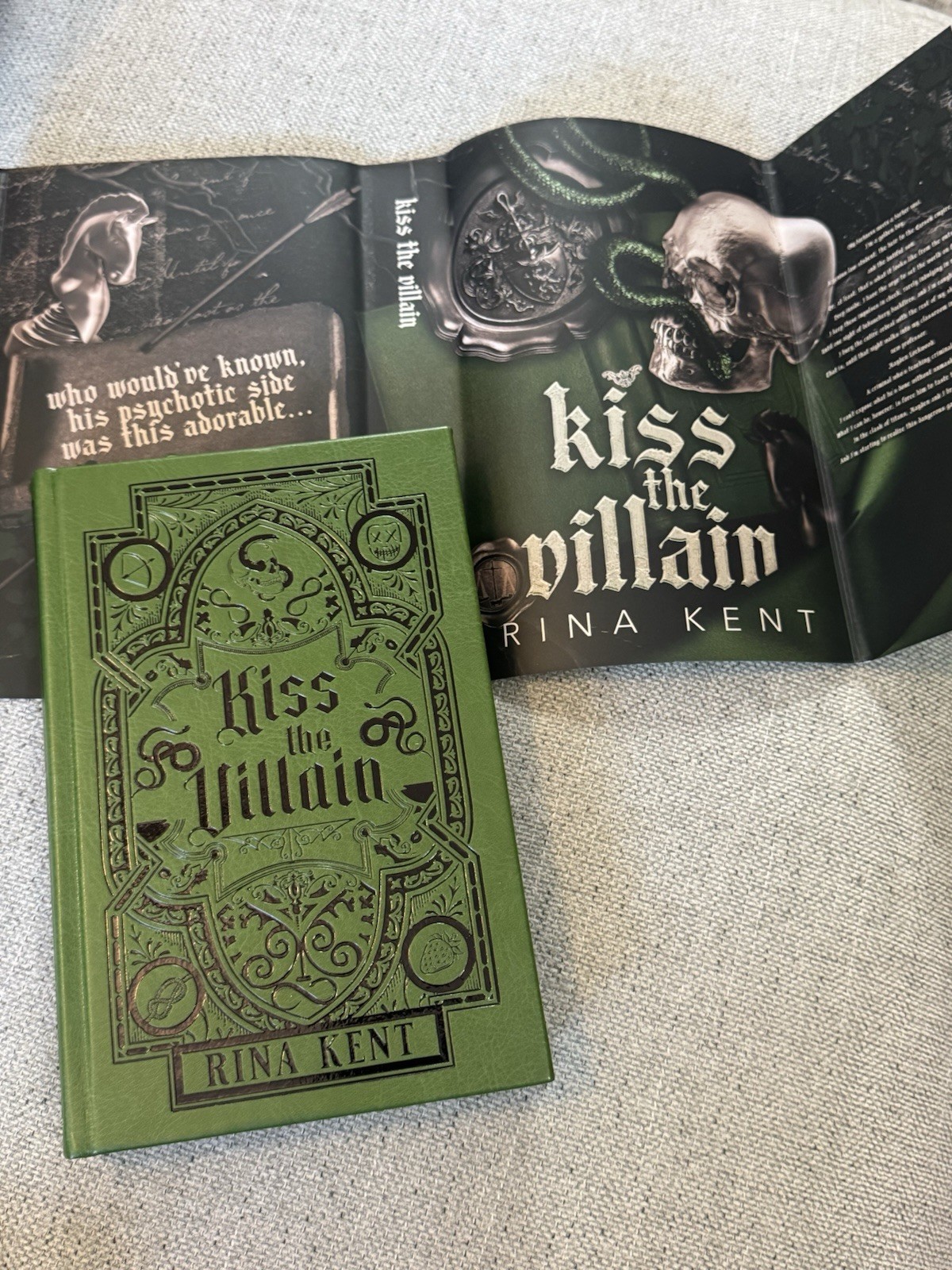 Kiss The Villain By Rina Kent Baddies Book Box Special Edition MM Romance