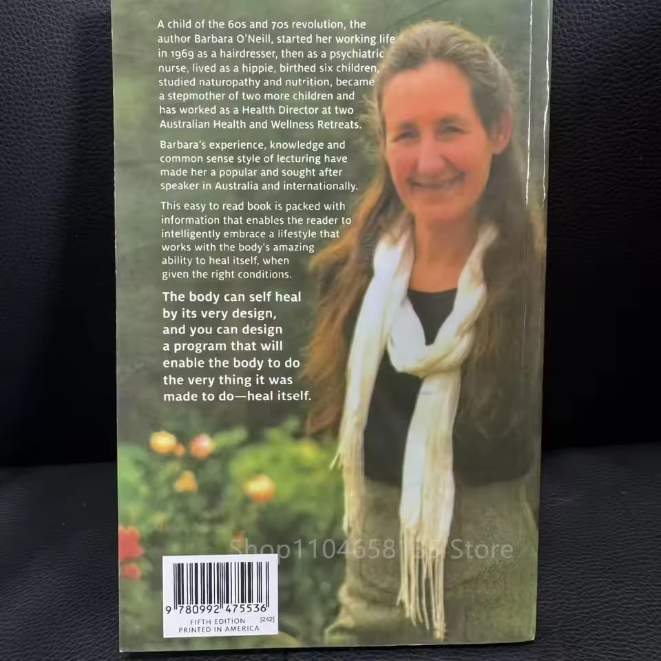 Self Heal By Design & Sustain Me Barbara O’Neill 2 Book Set