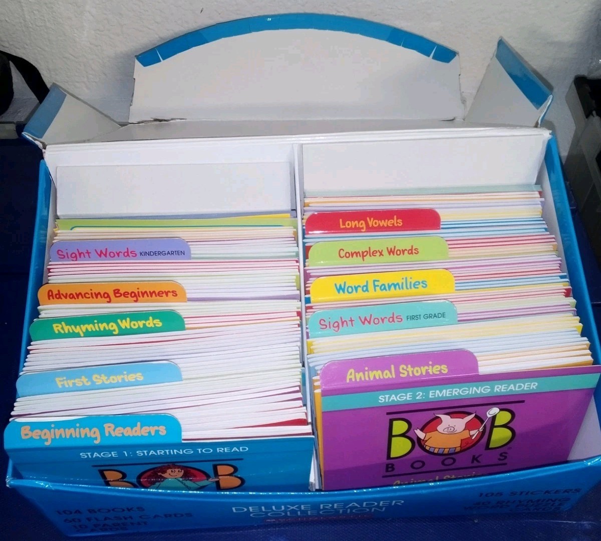 BOB Books Deluxe Reader Collection, Almost COMPLETE , PLEASE READ