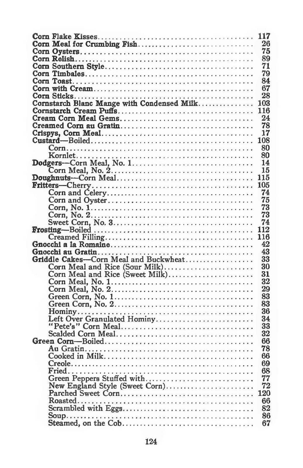 War Edition Corn Cook Book “1918” 126 Pages