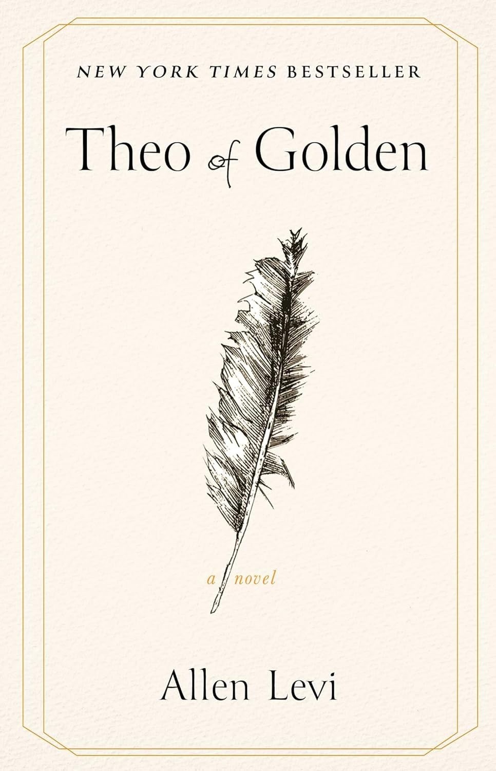 Theo of Golden Novel Paperback 400 Pages Literary Southern Fiction Book