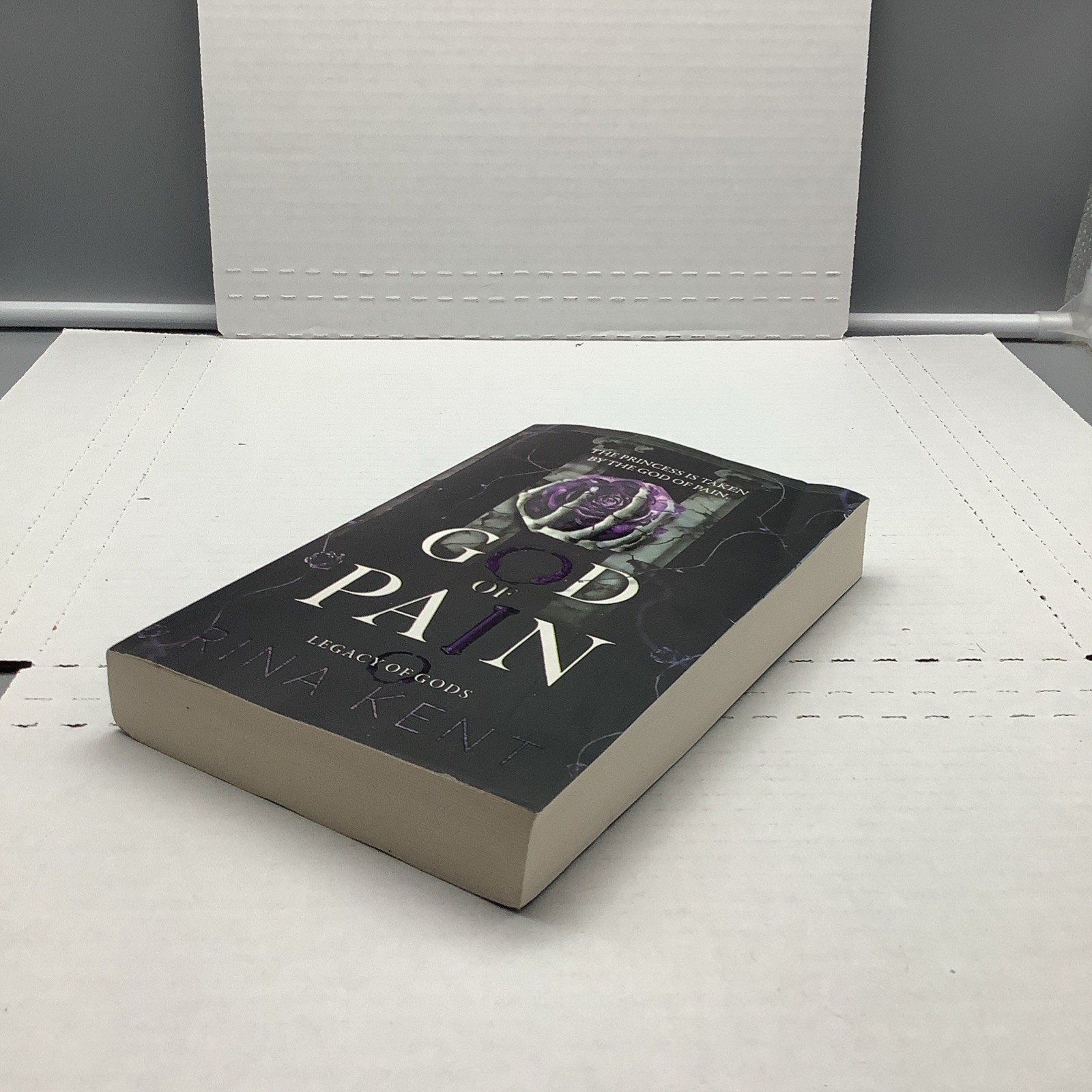 God of Pain (Legacy of Gods) By: Rina Kent – Paperback – GOOD Condition