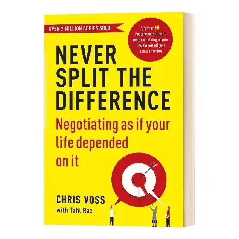 Never Split The Difference By Chris Voss Books
