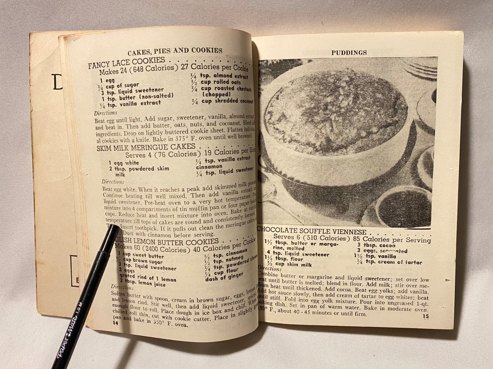 Vintage 1961 Tasty Low Calorie Diet Cook Book 1-128 Pages