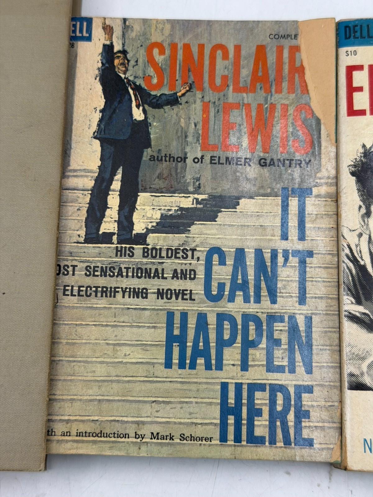 Sinclair Lewis Vintage Book Lot Elmer Gantry It Can’t Happen Here Cass Timberlan