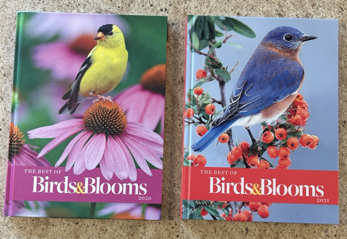 Birds & Blooms Hardcover Books (14 In All) The Best Of Annual Books