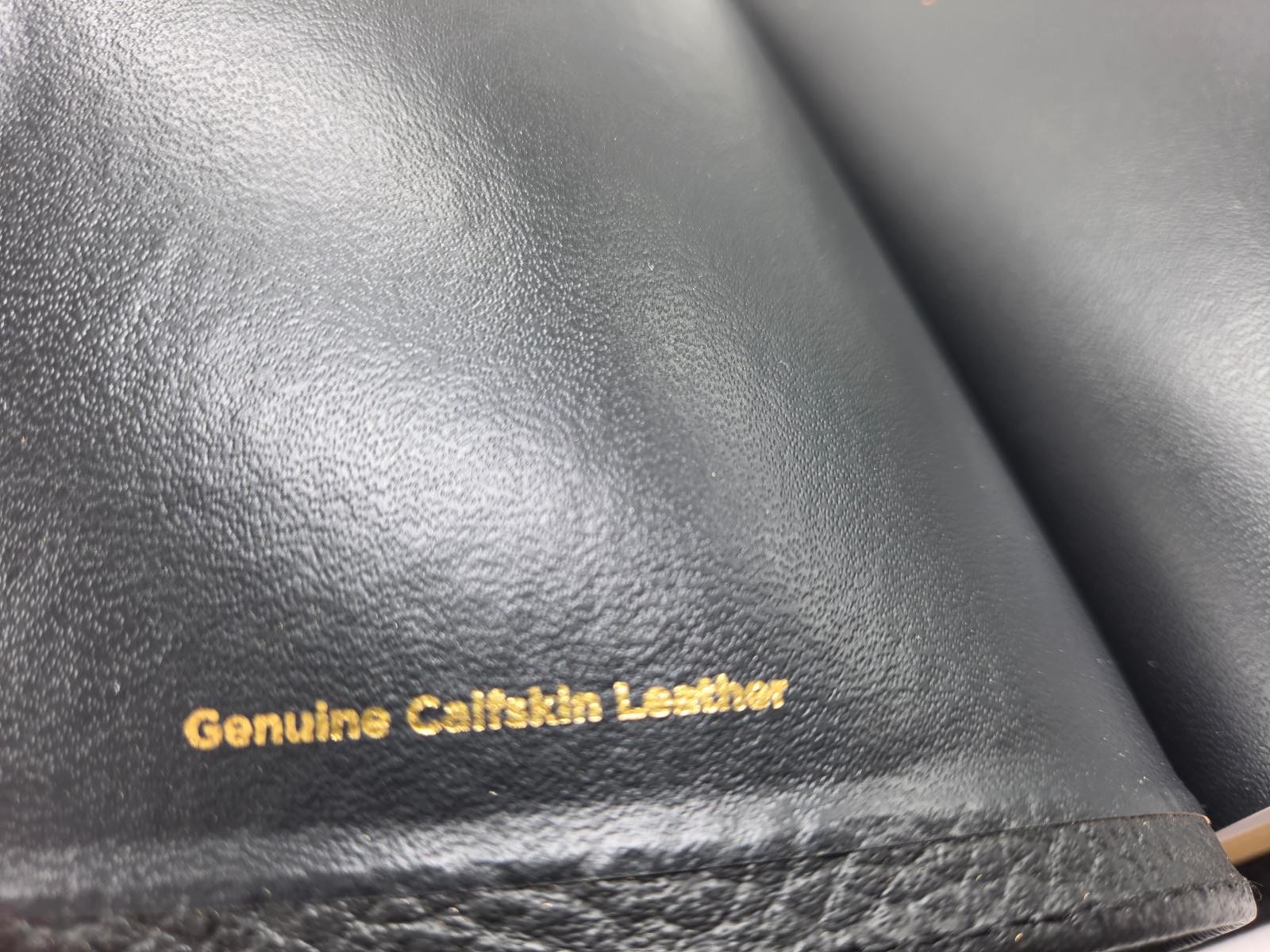 NASB Large Print Calfskin Black Red Letter 1995 Text Thumb Indexed