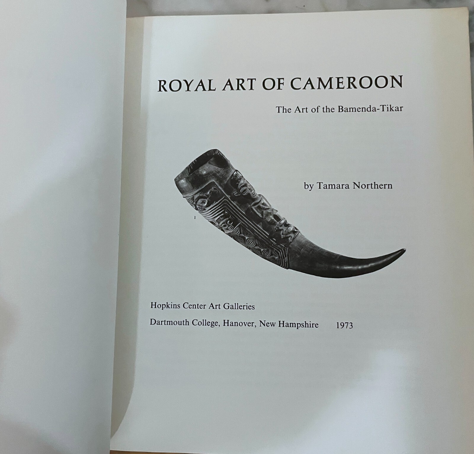ROYAL ART OF CAMEROON: THE ART OF BAMENDA-TIKAR – 1973 – PAPERBACK