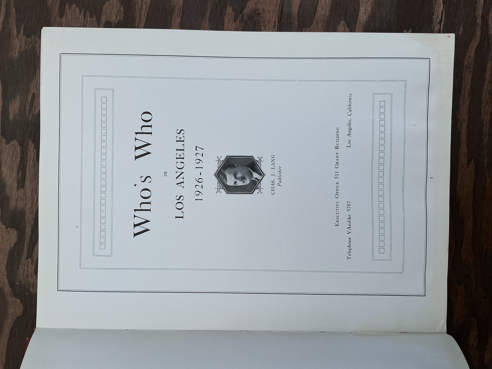 Who’s Who in Los Angeles 1926-27 Women & Men in LA, Roaring 20s Los Angeles Hist