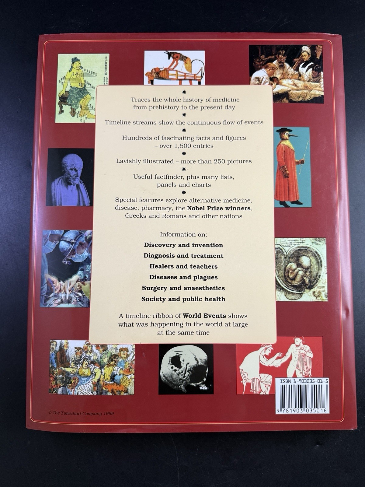 Timechart History of Medicine: Tracing the History of Medical Vj01
