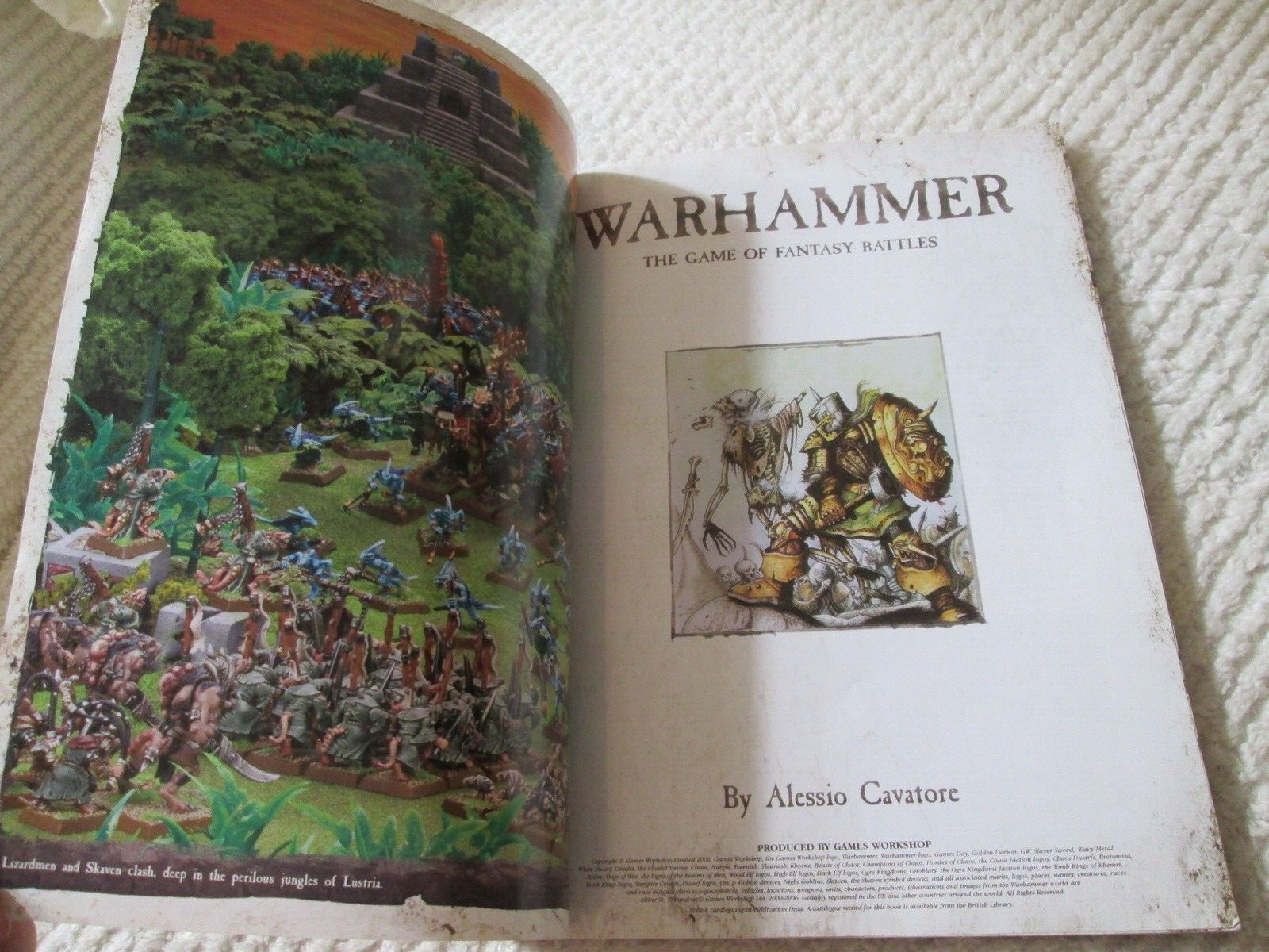 Warhammer Rule Book 2006 Softcover Pocket Size (5.75 x 8 inches)