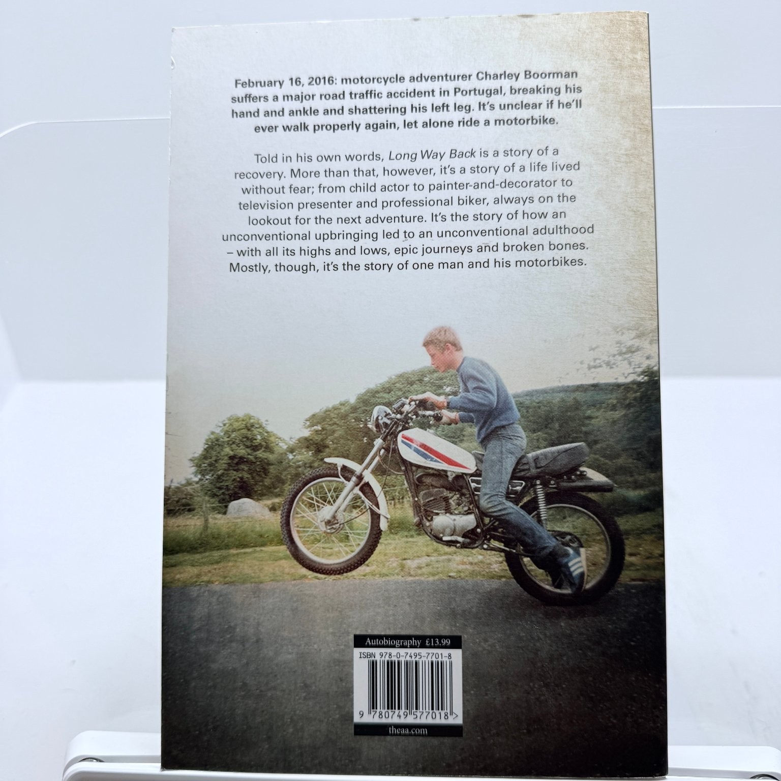 Long Way Back Charley Boorman 2017 First Edition Paperback AA Publishing