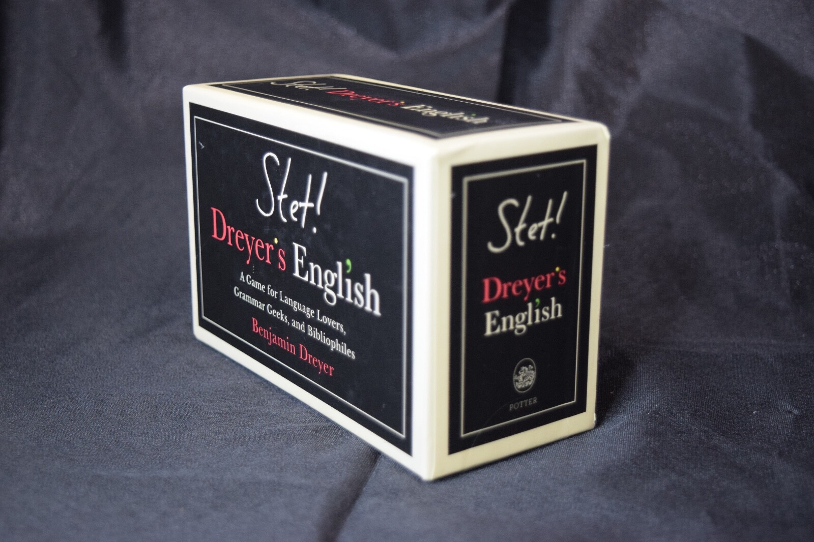 STET! Dreyer’s Game of English: A Game for Language Lovers, Grammar Geeks, and B