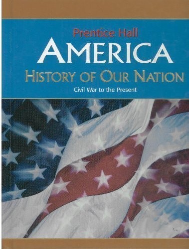 America: History of Our Nation Civil War to Present – hardcover Stoff, Micha…