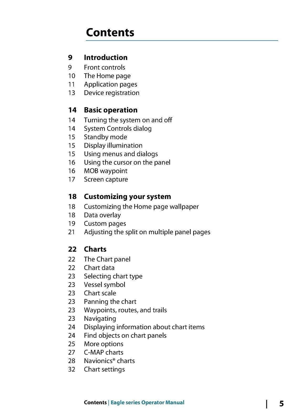 LOWRANCE Eagle Series 5 7 9 User Manual Guide – TOUGH SPIRAL BINDING & COVERED