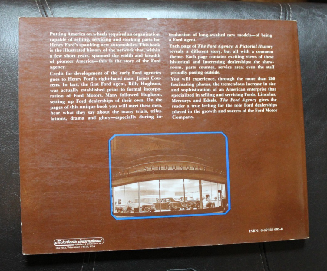 The Ford Agency A Pictorial History Collectible Book 1981 Henry L. Dominguez