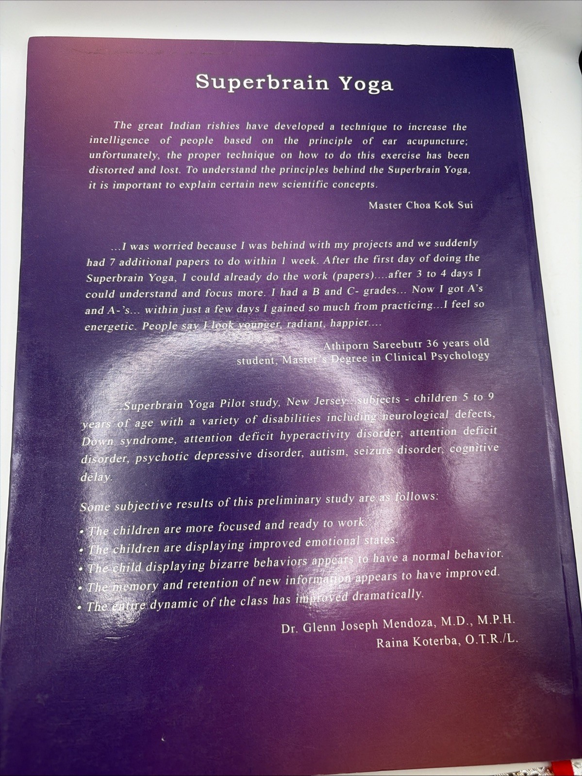 SUPERBRAIN YOGA By Choa Kok Sui & Institute For Inner Studies Publishing Inc.
