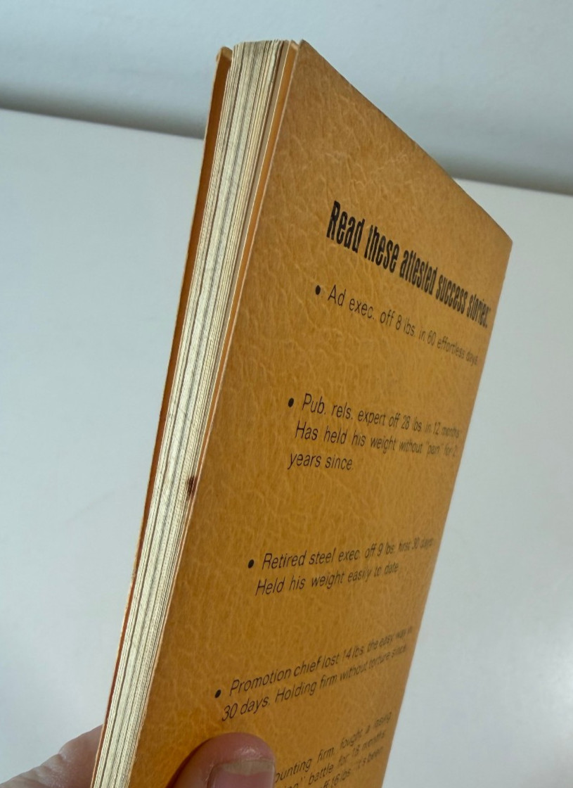 The Drinking Man’s Diet or How To Lose Weight With A Minimum Of Will Power 1964