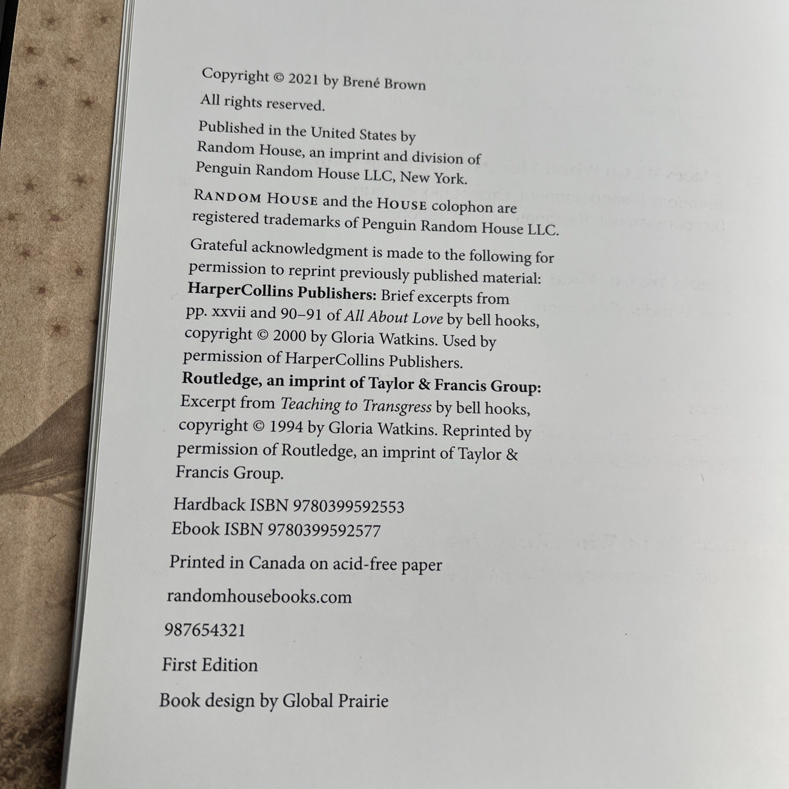 Atlas Of The Heart By Brene Brown PhD, MSW – Hardcover NoDJ