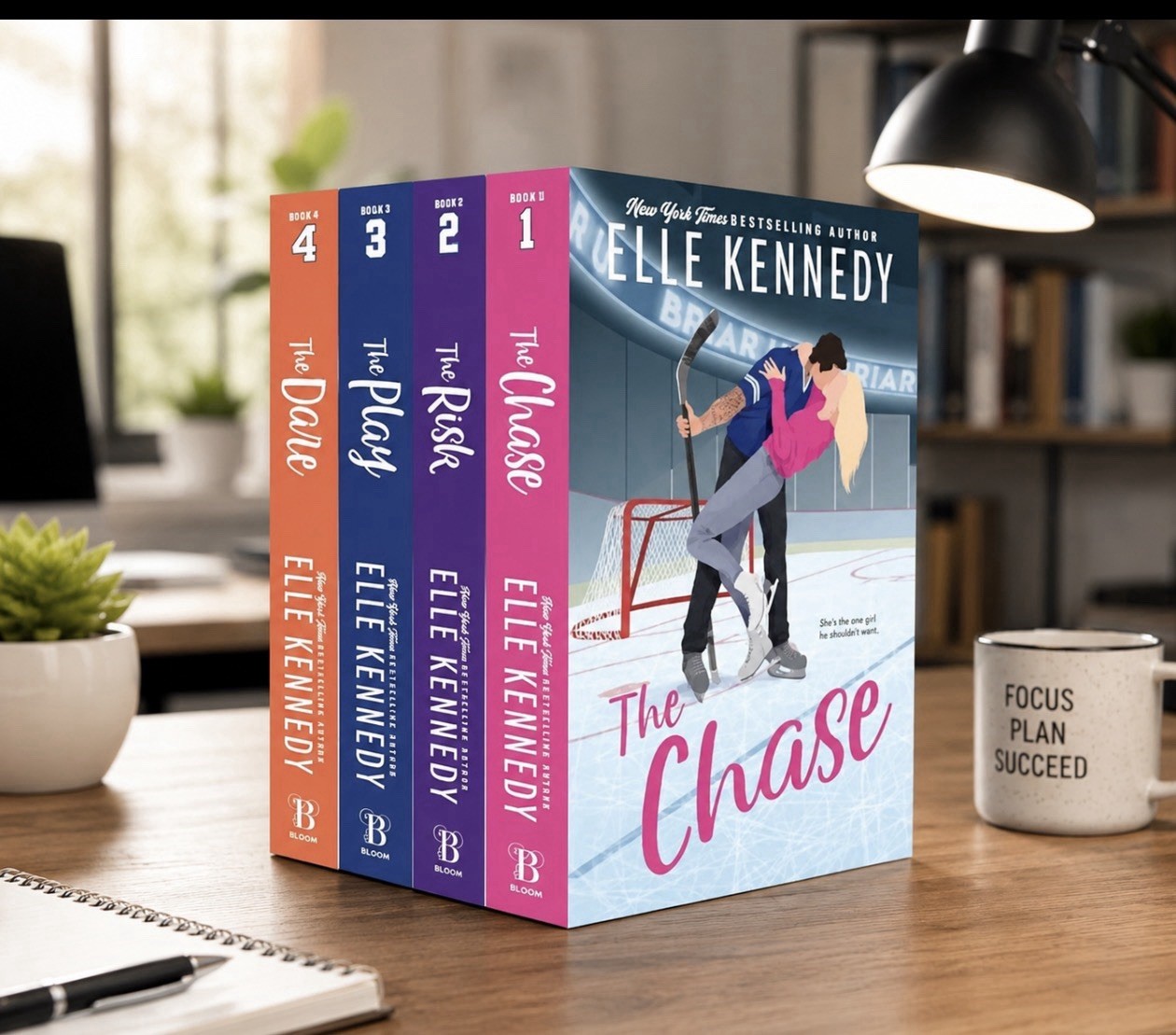 Briar U 4 Books Collection- The Chase, Risk, Play, Dare- Paperback (New)
