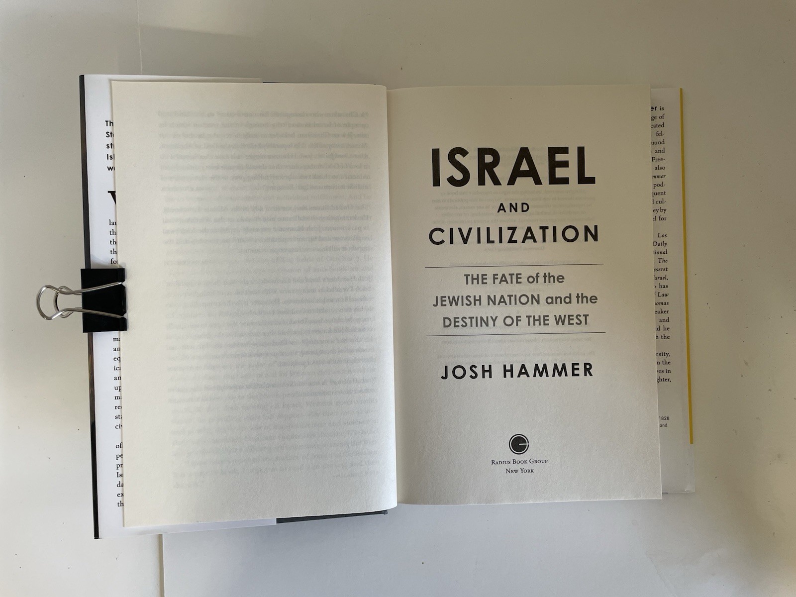 Israel and Civilization : The Fate of the Jewish Nation and the Destiny of…