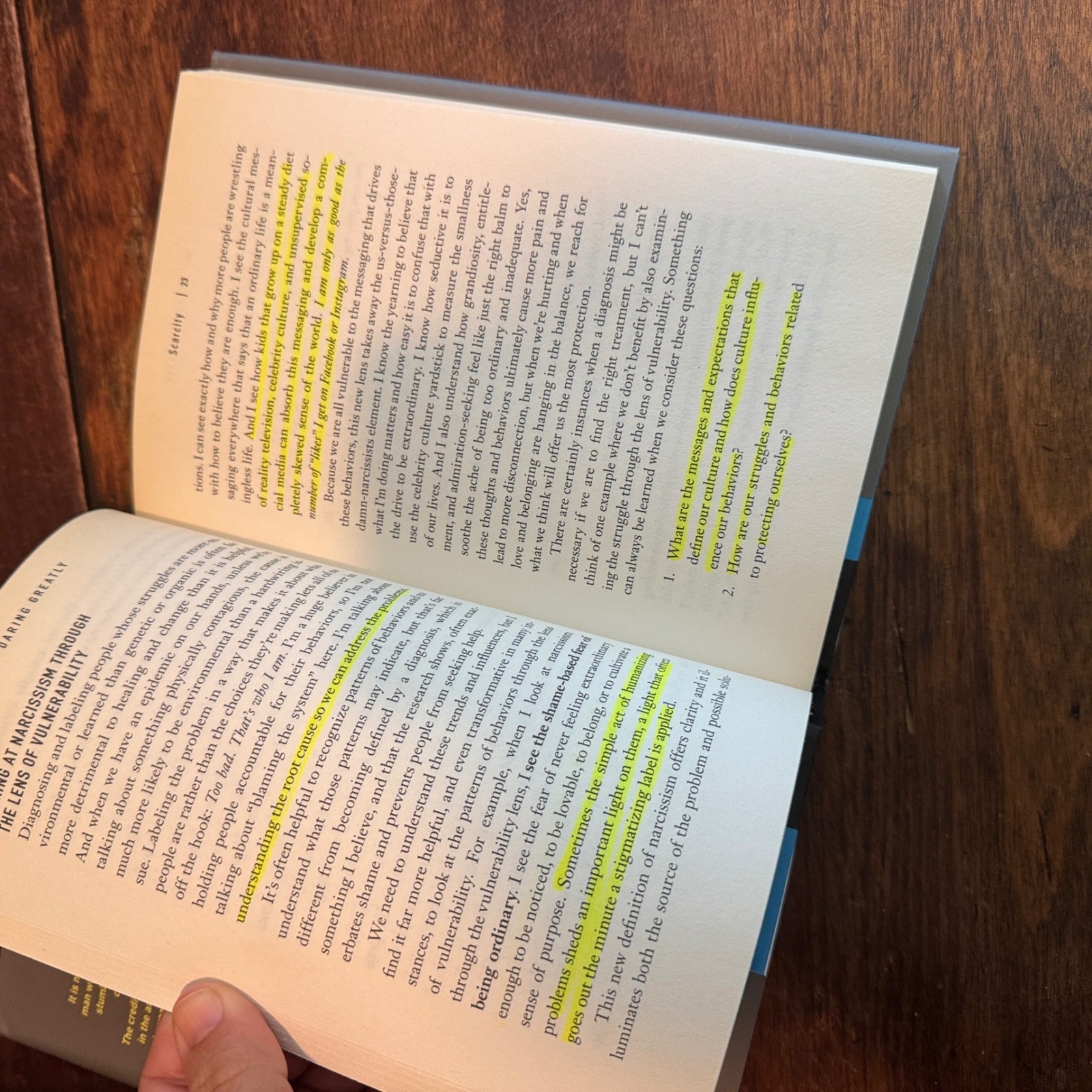 Daring Greatly Brene Brown Book Vulnerability Leadership Parenting