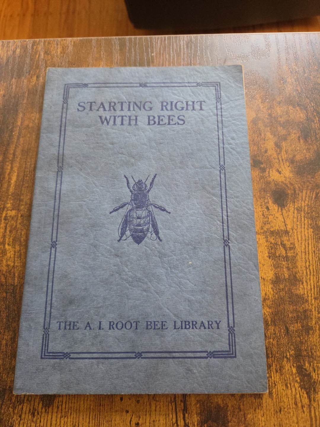 Rare 1922 First Edition “Starting Right with Bees”
